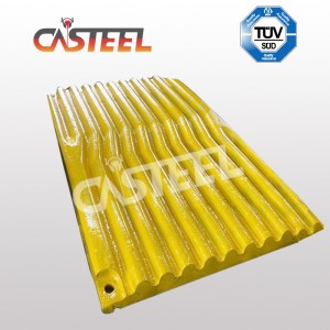 Telsmith H2238, H2550, H3244, H3450, H4448, H5060, H3042, H3055, H3648, H3258, H3858 Páirteanna Crusher Jaw